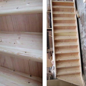 Redwood Wheel Stair For Sale